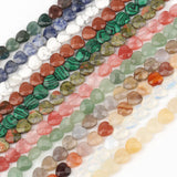 10x10mm Faceted Heart Loose Beads Natural Stone For Jewelry Making