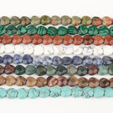 10x10mm Faceted Heart Loose Beads Natural Stone For Jewelry Making