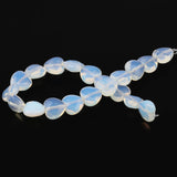 10x10mm Faceted Amethyst Aventurine Stone Beads Heart Opal Quartz Diy Charms
