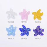 10x11.5mm Opal Hamsa Starfish Beads 20Pcs