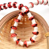 10x11mm Mushroom Ceramic Beads DIY Porcelain Beads For Jewelry Making