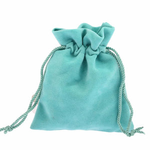 Green Velvet Drawstring Pouches Jewelry Gift Bag 50pcs