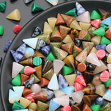 10x12mm Cone Shape Natural Stone Patch Jewelry