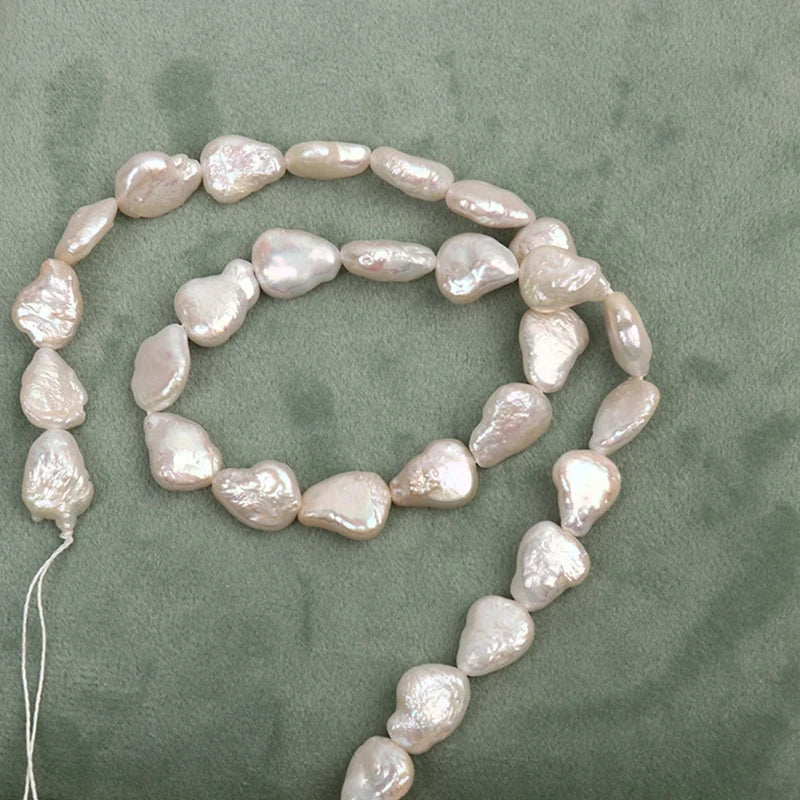 10Pcs Natural Freshwater Pearl Baroque Loose Beads DIY Jewelry Making