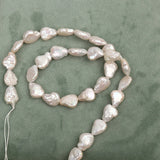 10Pcs Natural Freshwater Pearl Baroque Loose Beads DIY Jewelry Making