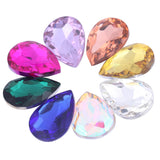 Teardrop Glass Rhinestone Beads for DIY Craft Jewelry Making
