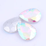 Teardrop Glass Rhinestone Beads for DIY Craft Jewelry Making