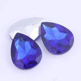 Teardrop Glass Rhinestone Beads for DIY Craft Jewelry Making