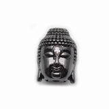 Buddha Head Copper Spacer CZ Inlaied Beads Charms 20pcs/lot