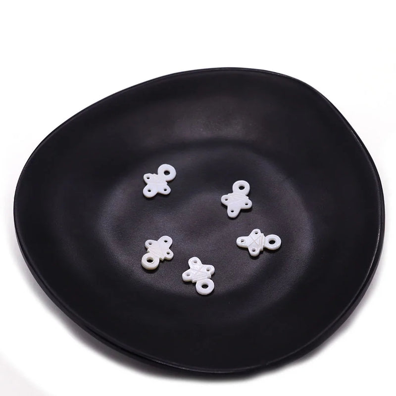 10x14mm Freshwater Shell Pendant Beads for Jewelry Making