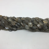 10x14mm Spectrolite Shimmer Stone Ellipse Shape Natural Stone Beads