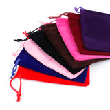 10x15cm Velvet Pouches Jewelry Bag Display Drawstring Gift Bags