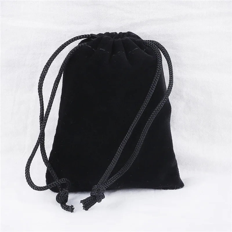 10x15cm Velvet Pouches Jewelry Bag Display Drawstring Gift Bags