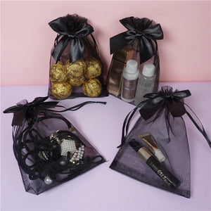 Mesh Bag Cosmetic Drawstring Storage Pouch 50Pcs/Lot