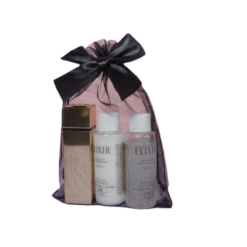 Mesh Bag Cosmetic Drawstring Storage Pouch 50Pcs/Lot
