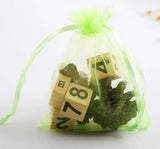 10x15cm Organza Pouch Wedding Favor Bag