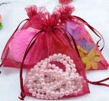 10x15cm Organza Pouch Wedding Favor Bag