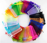 10x15cm Organza Pouch Wedding Favor Bag