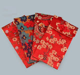 10x17.5cm Chinese Women Cell Phone Cover Satin Bag Silk Pouches