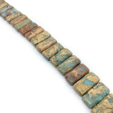 10x20mm Pine Natural Stone Flat Bead Gasket for Jewelry Making