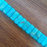 10x20mm Natural Semi-precious Stone Loose Beads Rectangle Shape