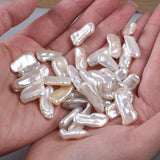 10x20mm Biwa Fresh Water Pearl Loose Beads for Jewelry Making