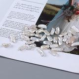 10x20mm Biwa Fresh Water Pearl Loose Beads for Jewelry Making