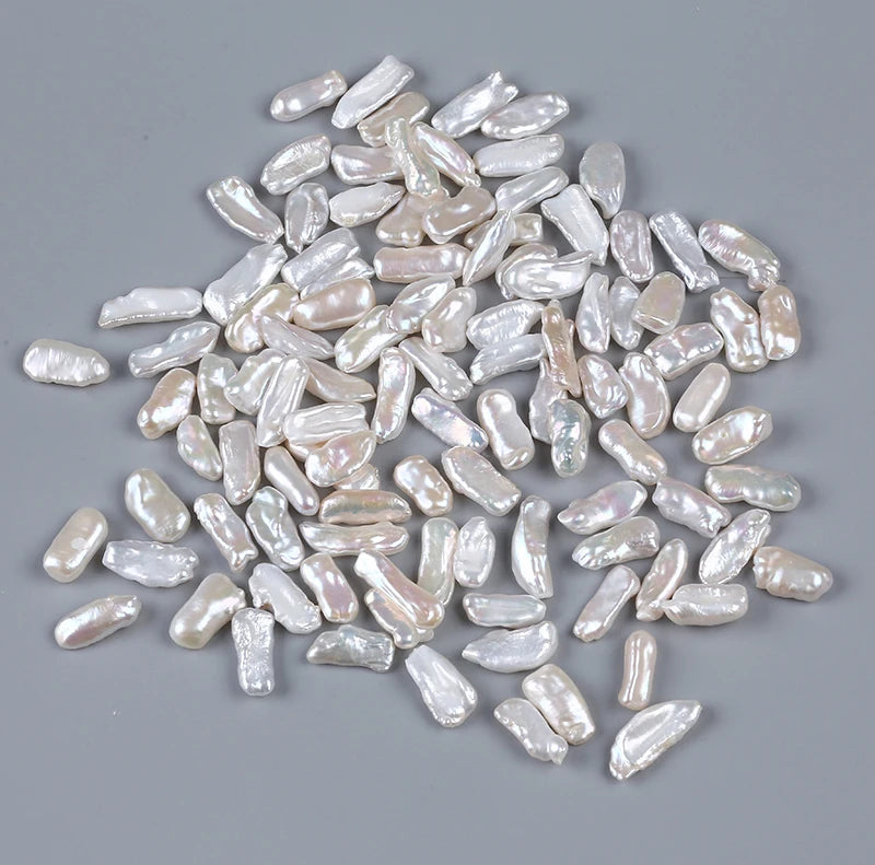 10x20mm Biwa Fresh Water Pearl Loose Beads for Jewelry Making