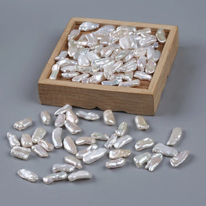 10x20mm Biwa Fresh Water Pearl Loose Beads for Jewelry Making