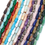 10x30mm Natural Stone Agate Quartz Jaspers Labradorite Amazonite Water...