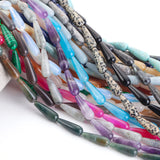 10x30mm Stone Beads Water Drop For Jewelry Making DIY Bracelet Necklace