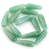 10x30mm Stone Beads Water Drop For Jewelry Making DIY Bracelet Necklace