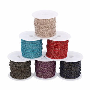 1.5mm Copper Colorful Chain Side Chains for DIY Jewelry Making