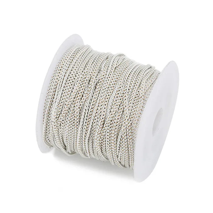 1.5mm Copper Colorful Chain Side Chains for DIY Jewelry Making
