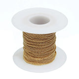 10yards/roll Stainless Steel Metal Open Link Chain for DIY Jewelry Making