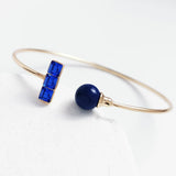 Crystal Cuff Bracelet for Women Austrian Crystals Girls Christmas Bijoux