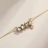 Love Necklace with Austrian Crystal - Party Jewelery for Women