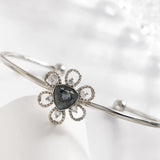 Women's Austrian Crystal Bangle for Girls Party