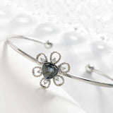 Women's Austrian Crystal Bangle for Girls Party