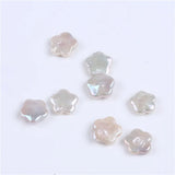 11mm Natural Freshwater Baroque Pearl Plum Blossom Shape
