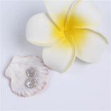 11mm Natural Freshwater Baroque Pearl Plum Blossom Shape