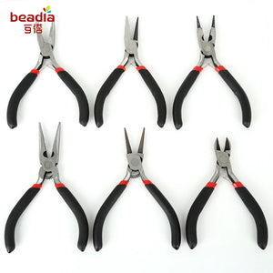 Stainless Steel Mini Jewelry Pliers Set Cutter Beading Hand Tool Sets