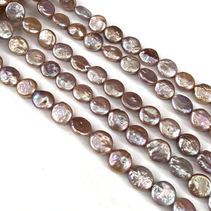 11-12MM 10Pcs/String Purple Freshwater Pearl Baroque Beads Jewelry Making