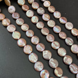 11-12MM 10Pcs/String Purple Freshwater Pearl Baroque Beads Jewelry Making