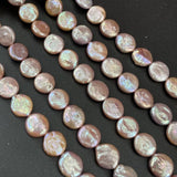 11-12MM 10Pcs/String Purple Freshwater Pearl Baroque Beads Jewelry Making