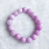 11-12MM Emerald Faceted Bracelet Green Orange Purple Bead Hand Row Gemstone