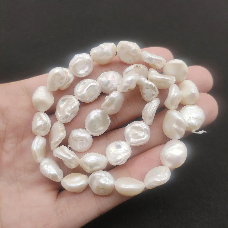 11-12mm Baroque Fresh Water Pearl Regeneration Beads DIY Jewelry Making