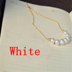 Baroque Pearl Necklace 18 K Classic Party