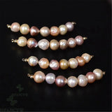 Baroque Pearl Necklace 18 K Classic Party