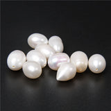11-12mm Half Drilled Natural Pearl Beads For Jewelry Making Earrings